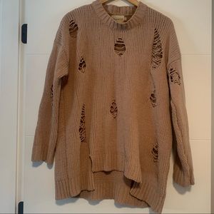 Dreamers | Distressed Knit Sweater